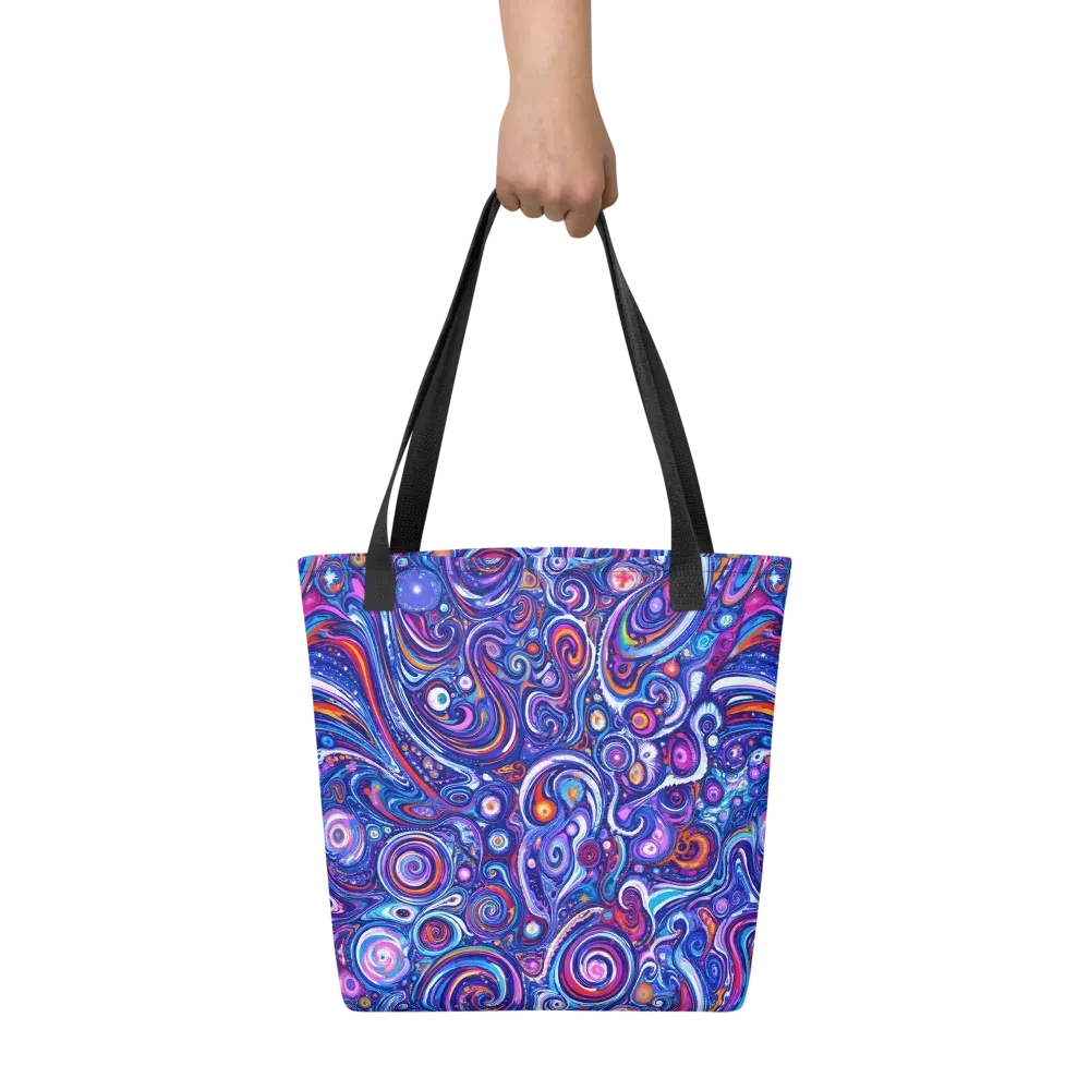 Cosmic Marbles on Tote Bag — Front