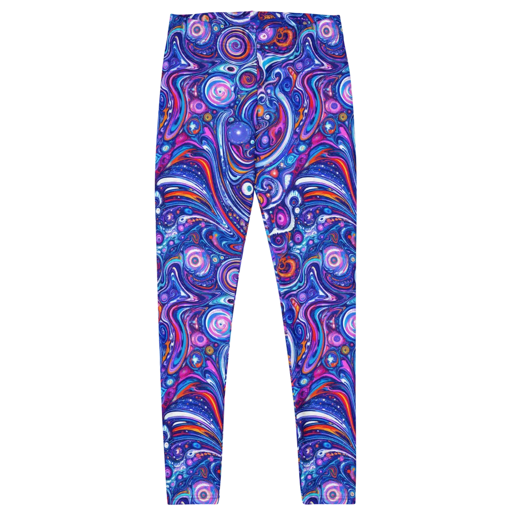 Cosmic Marbles on Leggings — Front