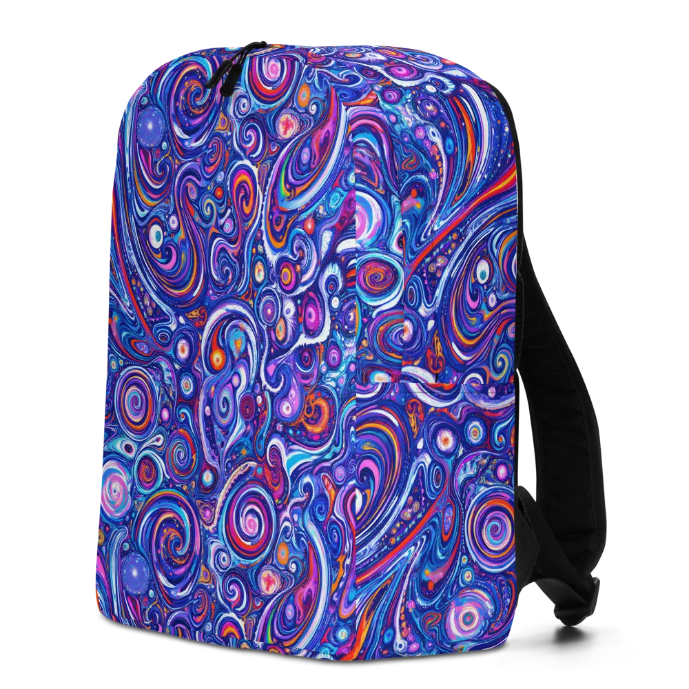 Cosmic Marbles on Minimalist Backpack — Left