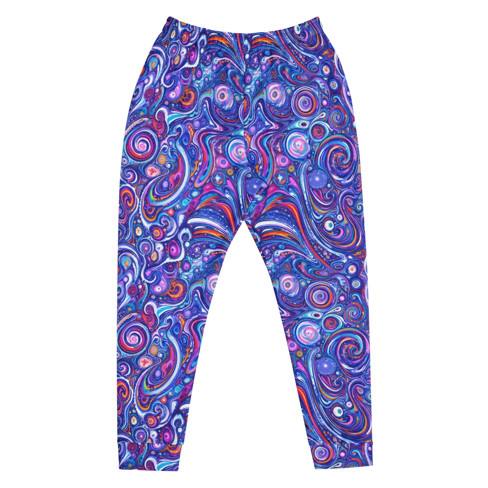 Cosmic Marbles on Men's Joggers — Front