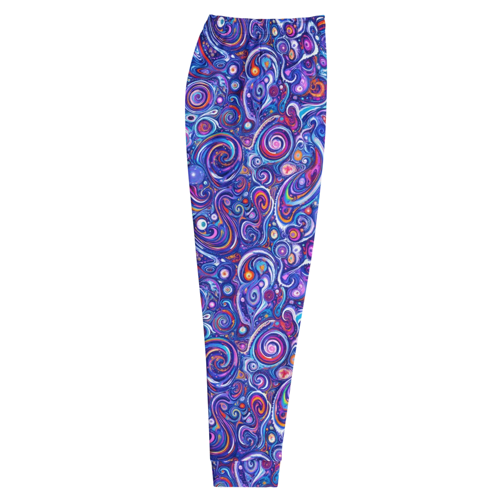 Cosmic Marbles on Men's Joggers — Right