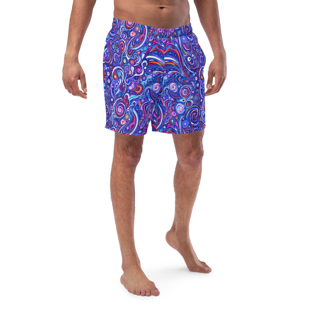 Cosmic Marbles on Swim Trunks — Front