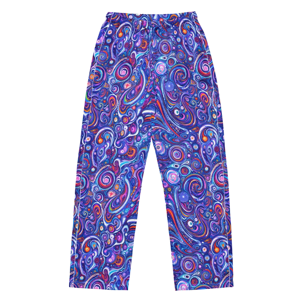Cosmic Marbles on Women's Pajama Pants — Front