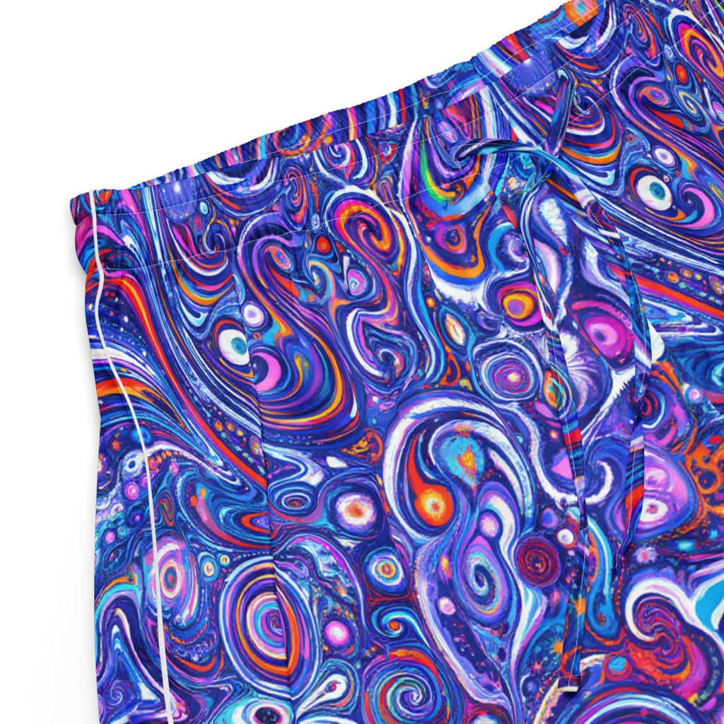 Cosmic Marbles on Women's Pajama Shorts — Product details
