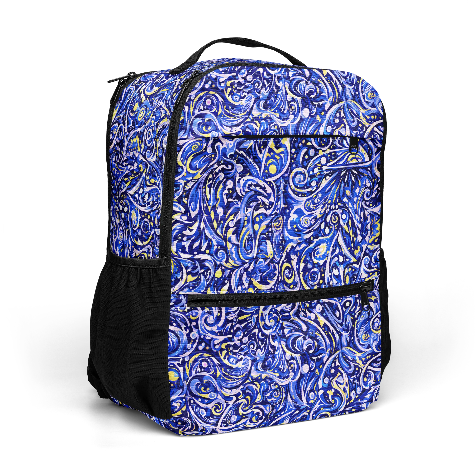 Cobalt Rapture on Utility Backpack — Right Front