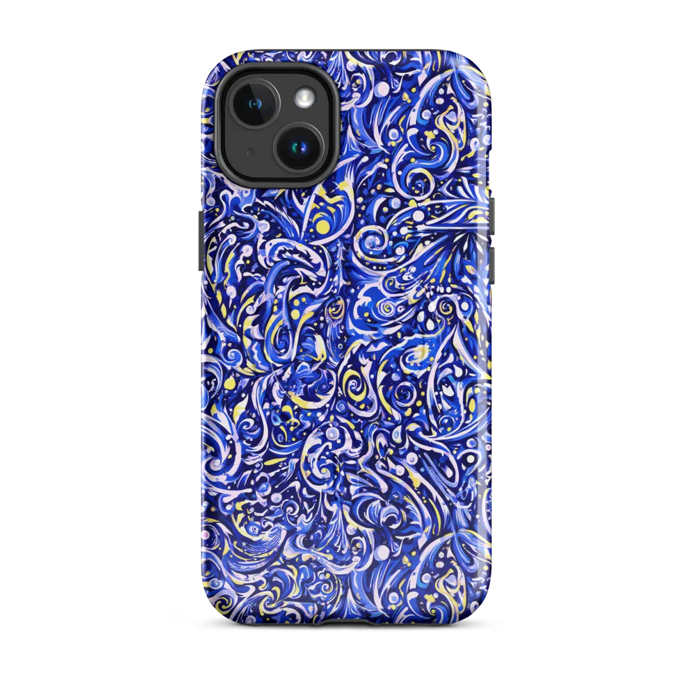 Cobalt Rapture on MagSafe Tough Case for iPhone® — Front