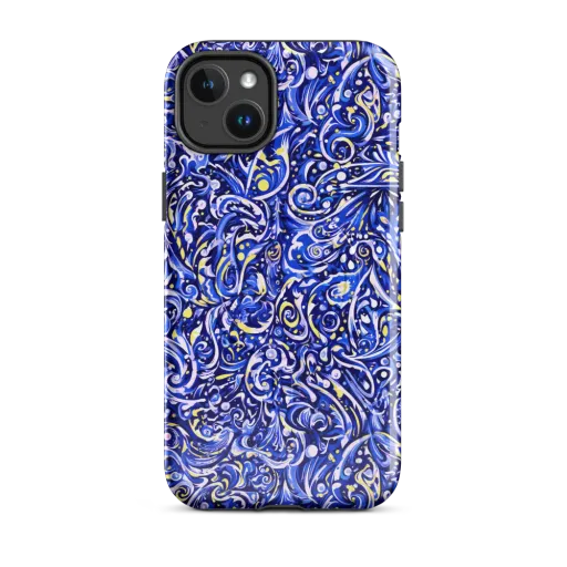 Cobalt Rapture on a MagSafe Tough Case for iPhone®