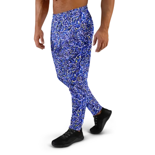 Cobalt Rapture on a Men's Joggers
