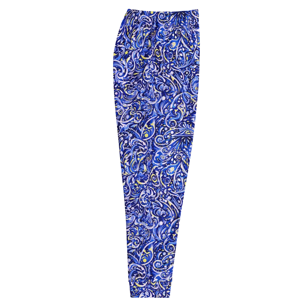 Cobalt Rapture on Men's Joggers — Right