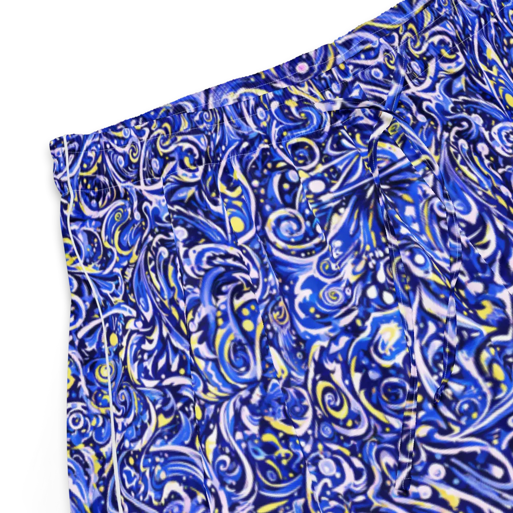 Cobalt Rapture on Women's Pajama Shorts — Product details