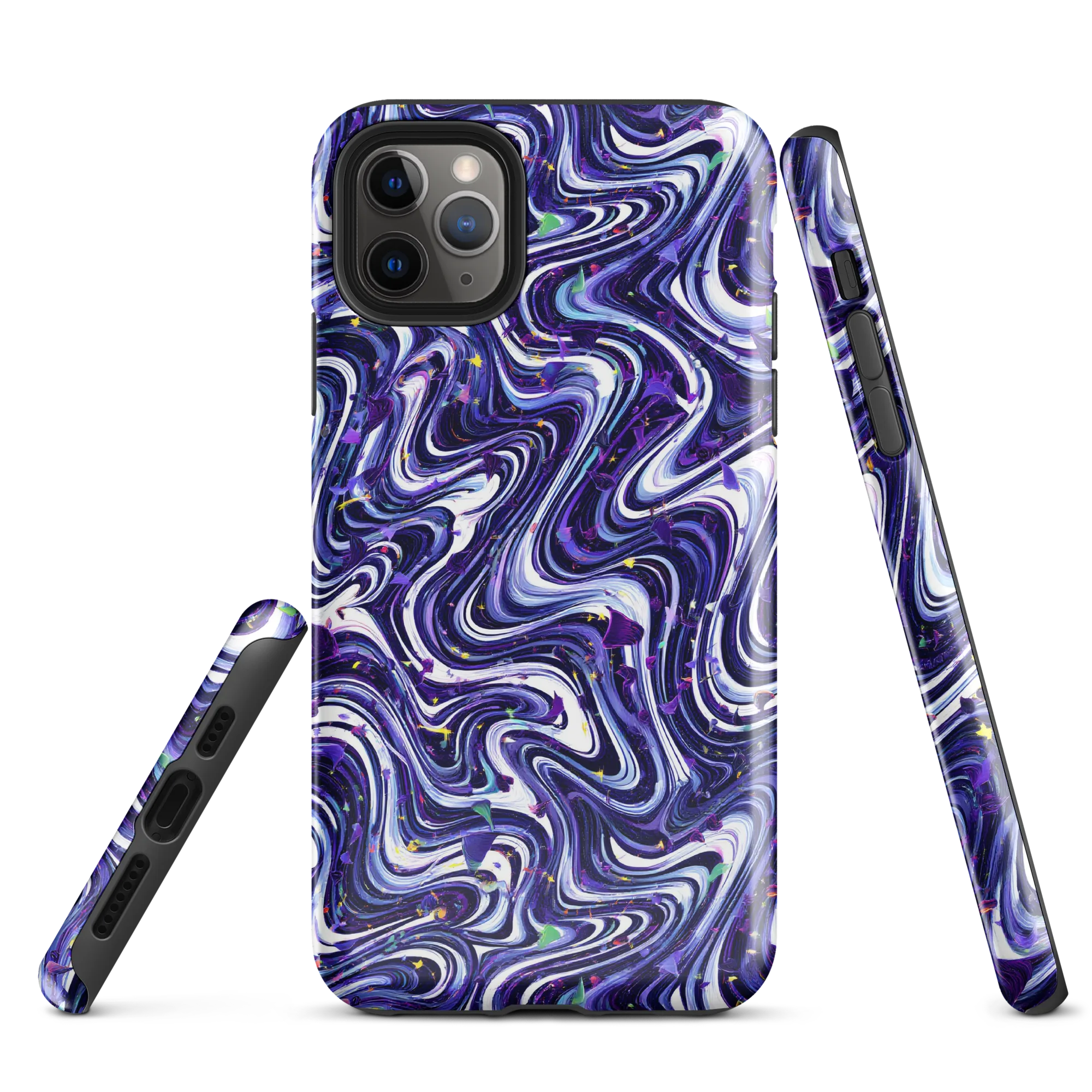 Astral Marbling on Tough Case for iPhone® — Front