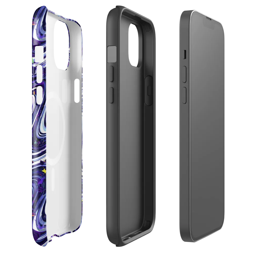 Astral Marbling on MagSafe Tough Case for iPhone® — Front