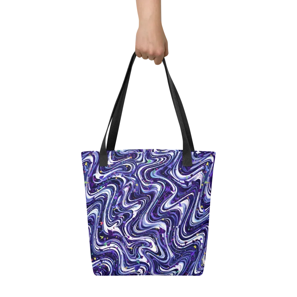 Astral Marbling on Tote Bag — Front