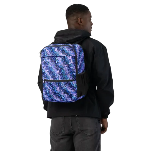 Neon Undertow on a Utility Backpack