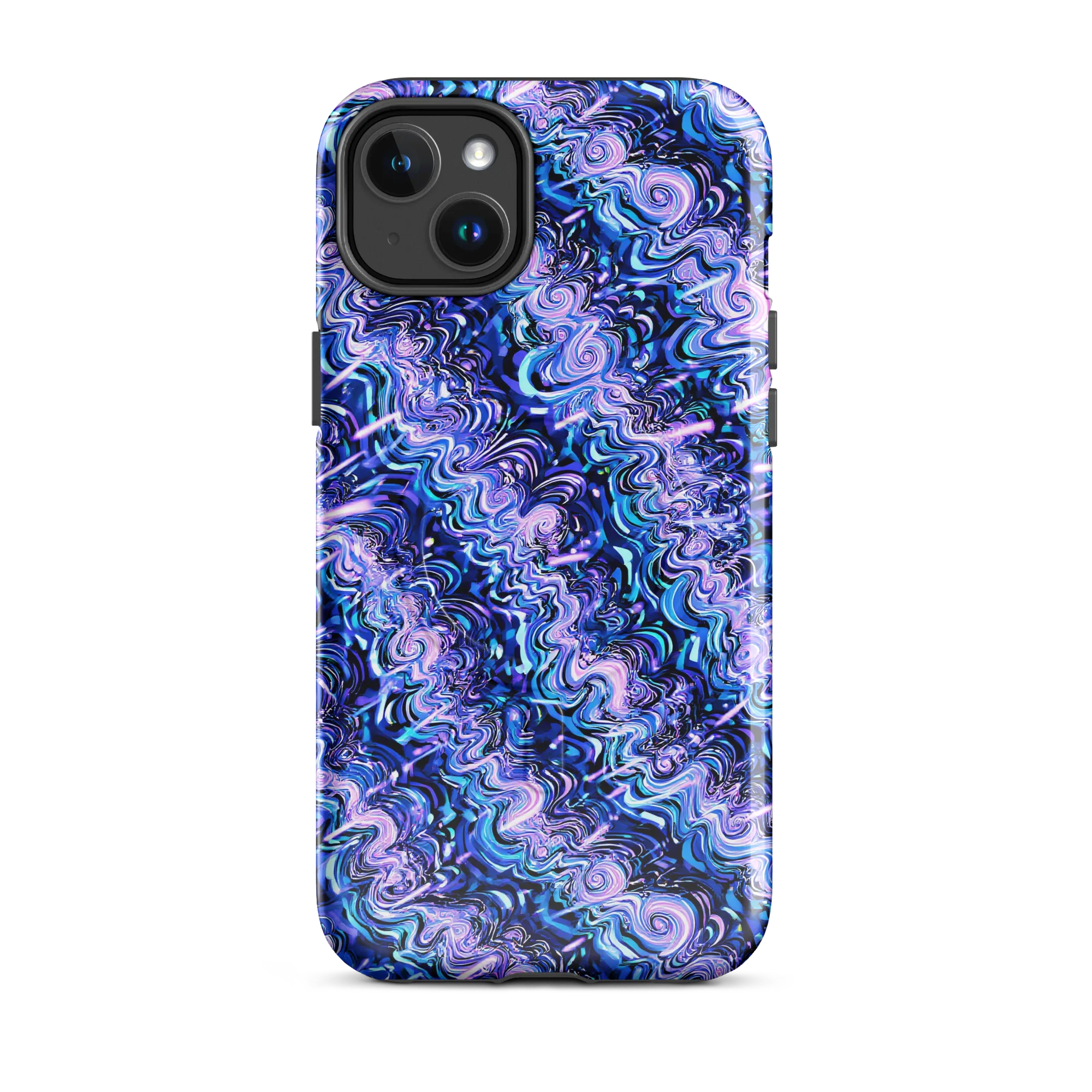 Neon Undertow on MagSafe Tough Case for iPhone® — Front