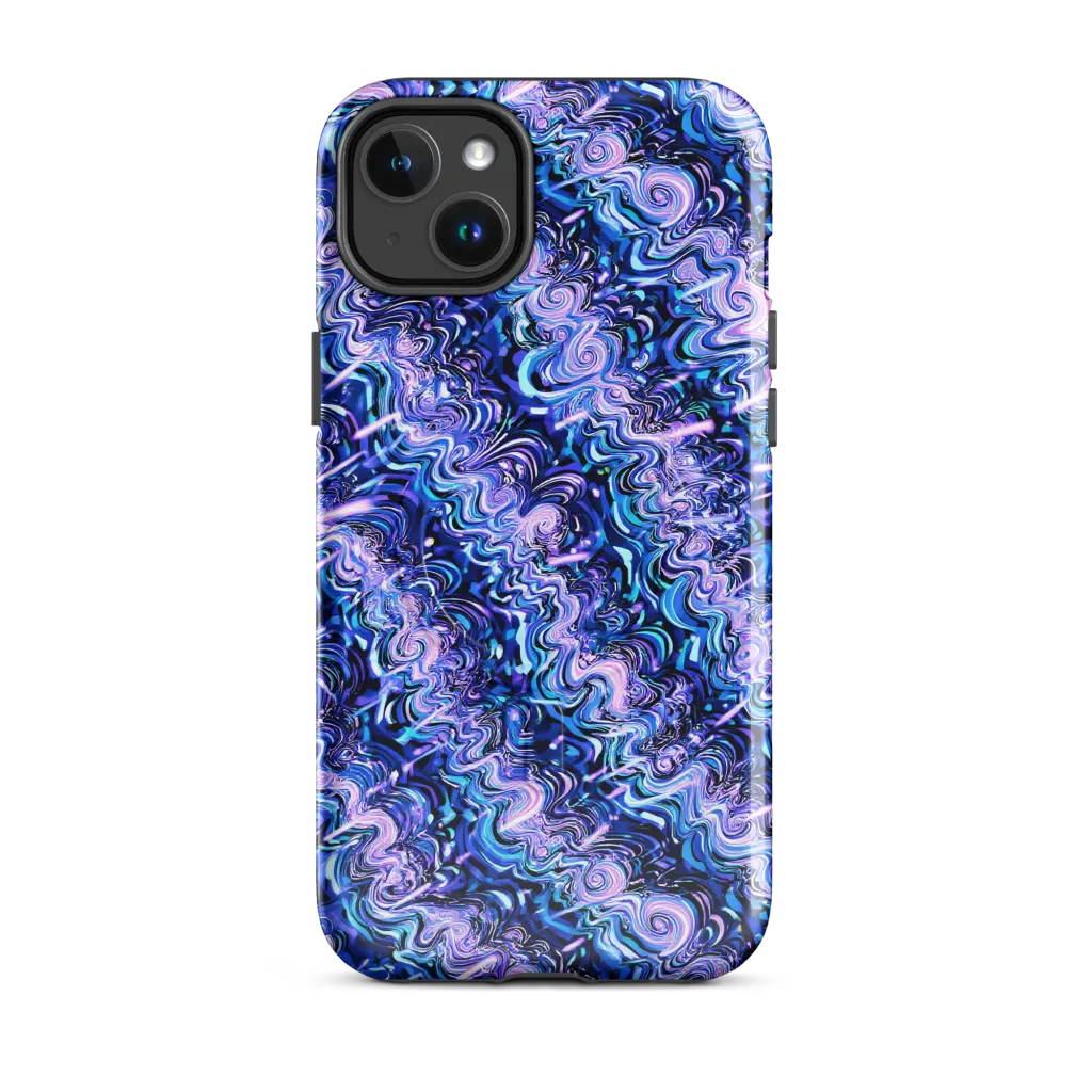 Neon Undertow on MagSafe Tough Case for iPhone® — Front