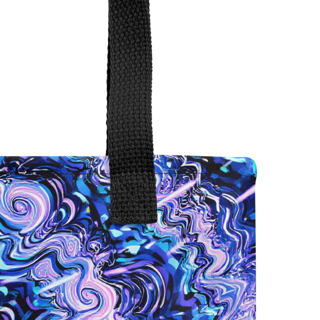 Neon Undertow on Tote Bag — Product details