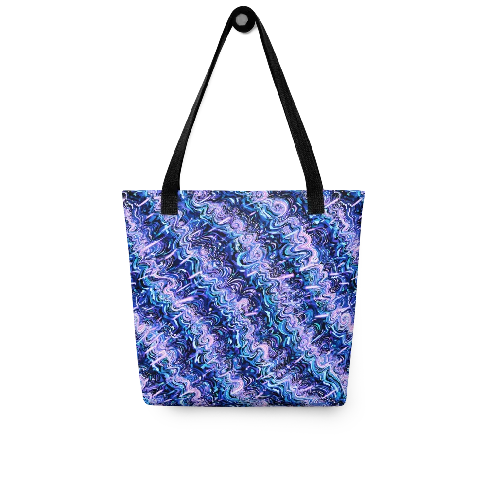 Neon Undertow on Tote Bag — Front