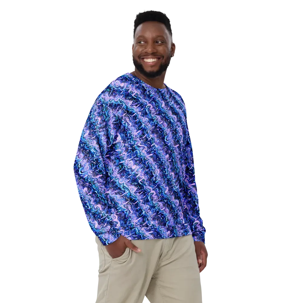 Neon Undertow on Sweatshirt — Front