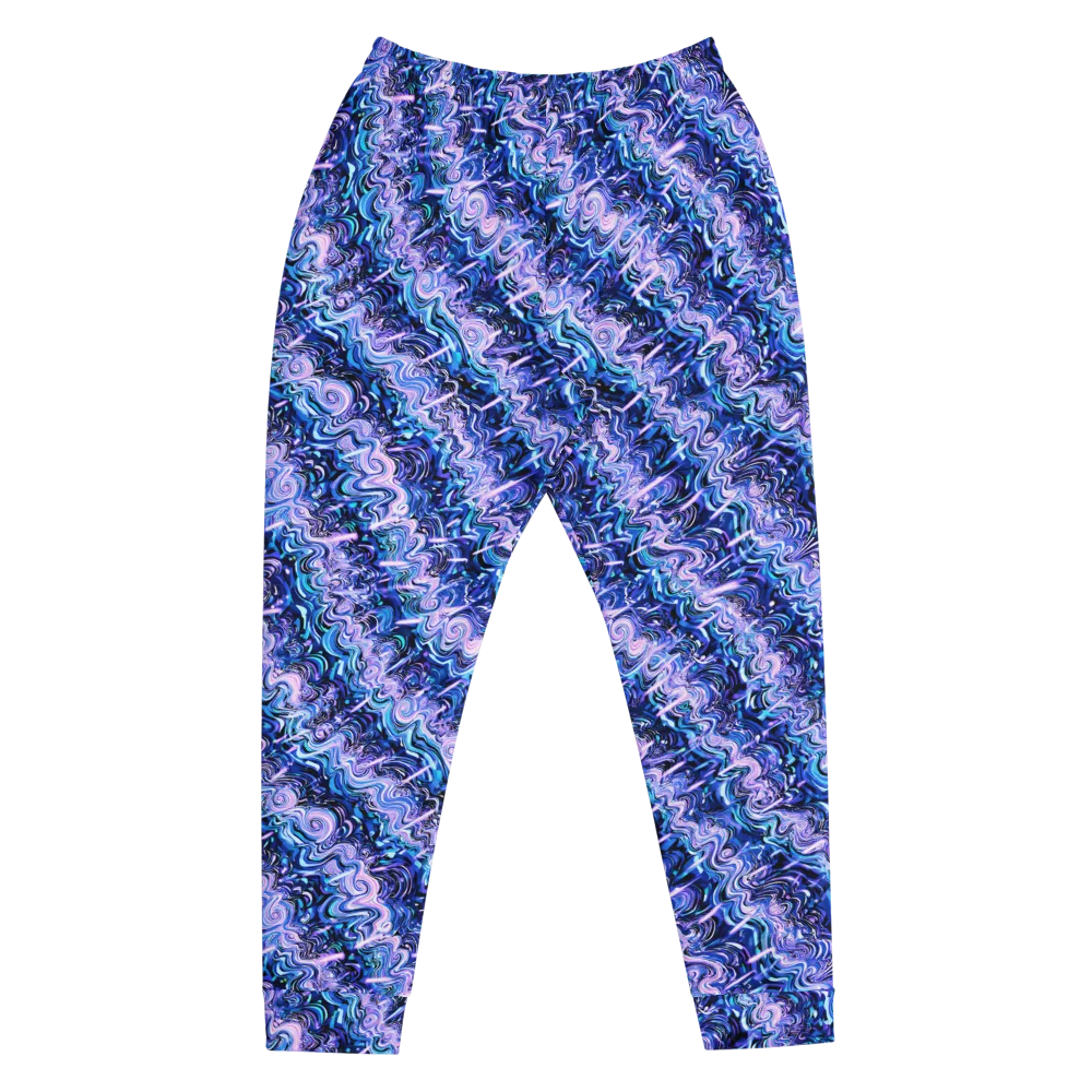 Neon Undertow on Men's Joggers — Front