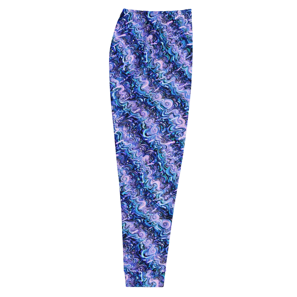 Neon Undertow on Men's Joggers — Right