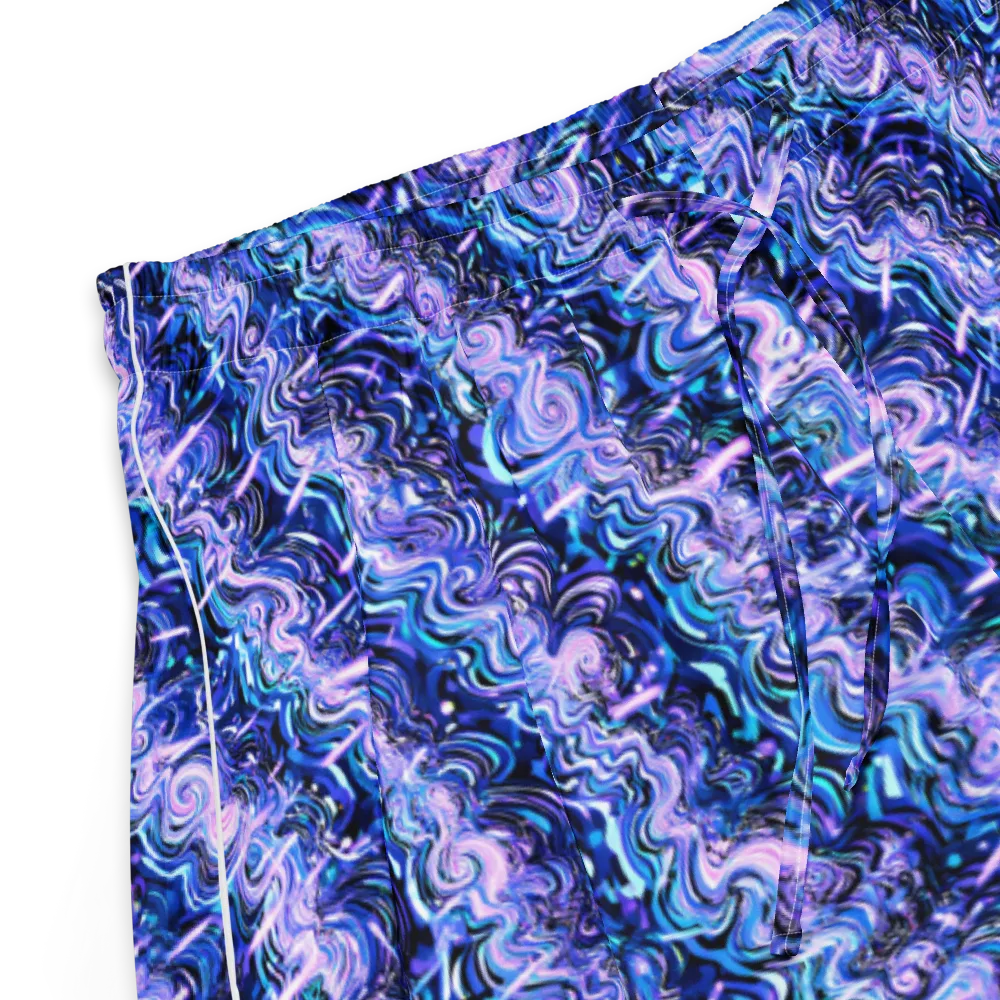 Neon Undertow on Women's Pajama Shorts — Product details