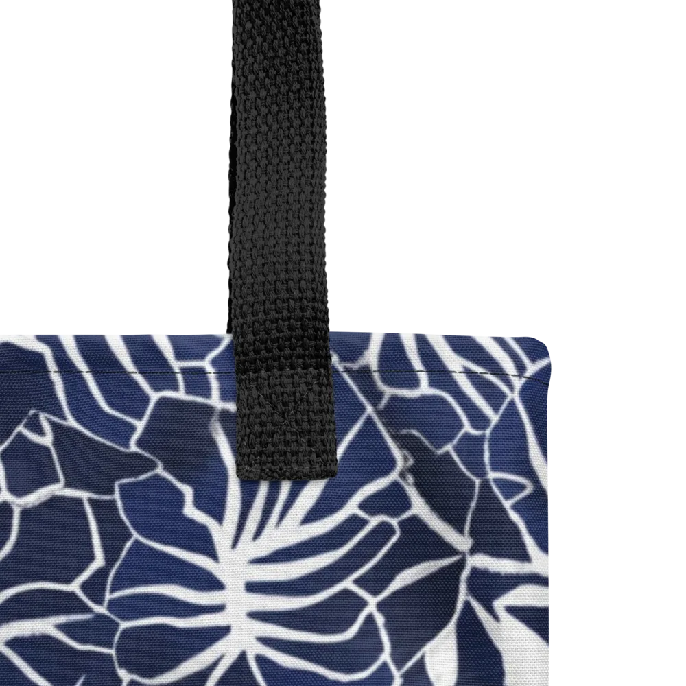 Indigo Bloom on Tote Bag — Product details