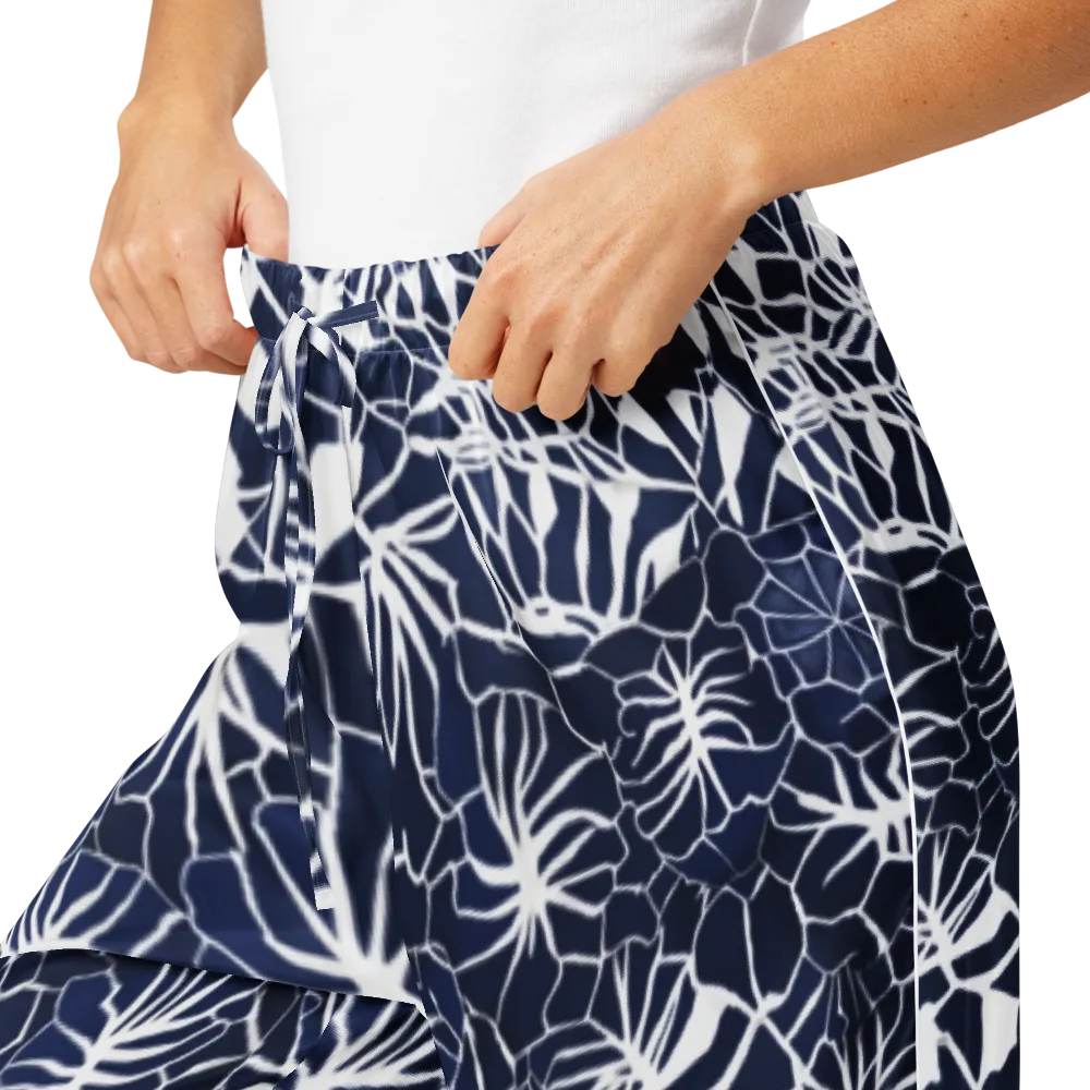 Indigo Bloom on Women's Pajama Pants — Product details