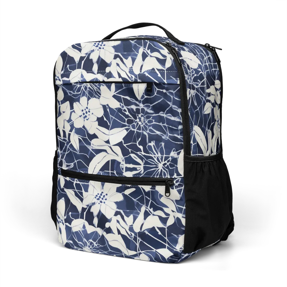 Moonlit Botanica on Utility Backpack — Left Front