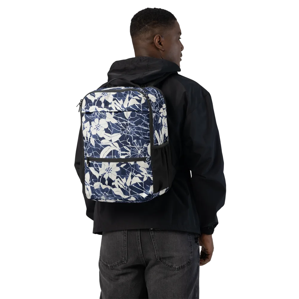 Moonlit Botanica on Utility Backpack — Back