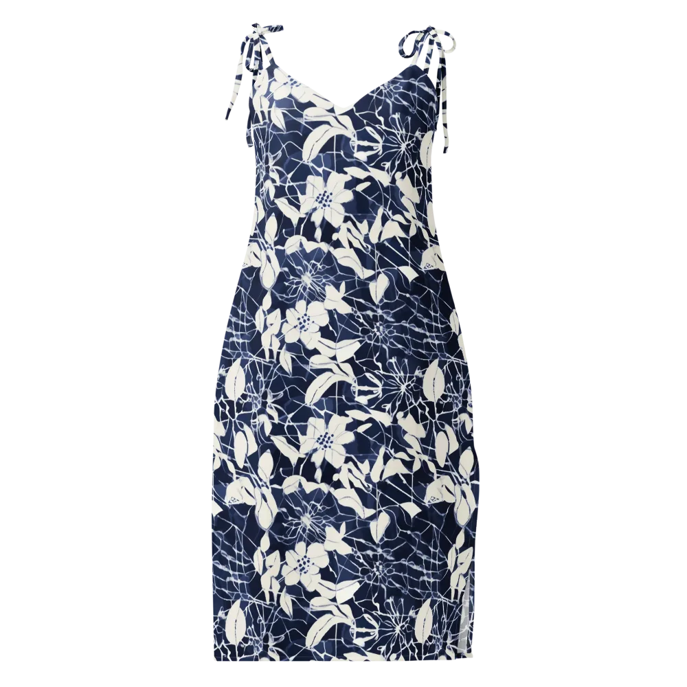 Moonlit Botanica on Slip Dress — Front