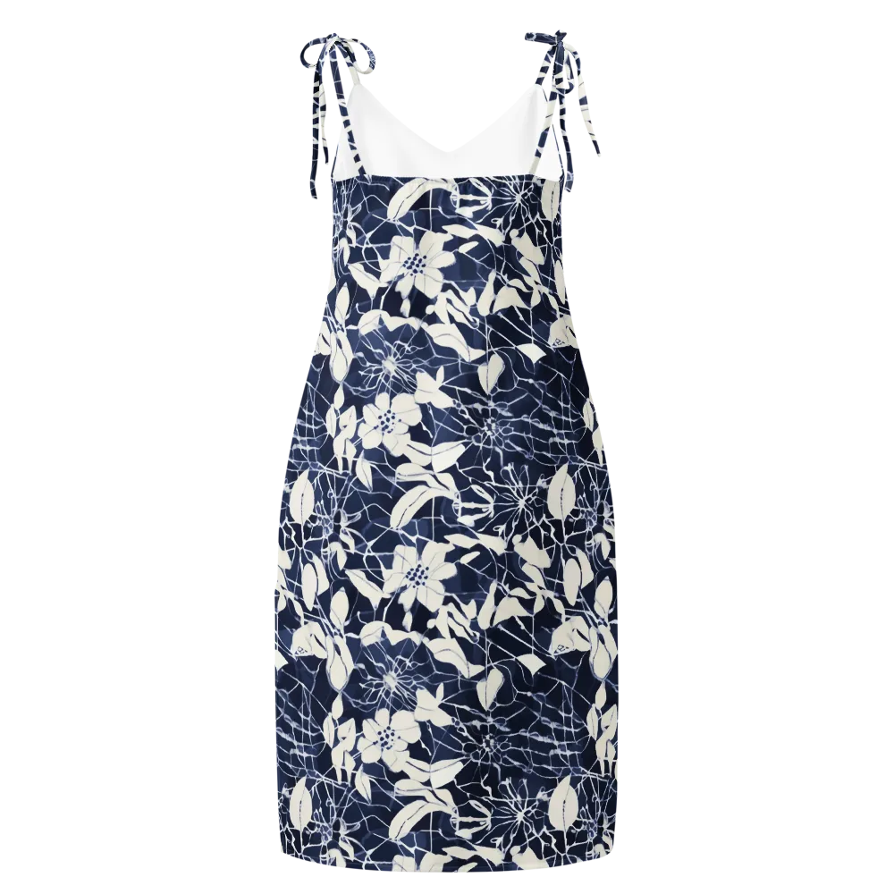 Moonlit Botanica on Slip Dress — Back