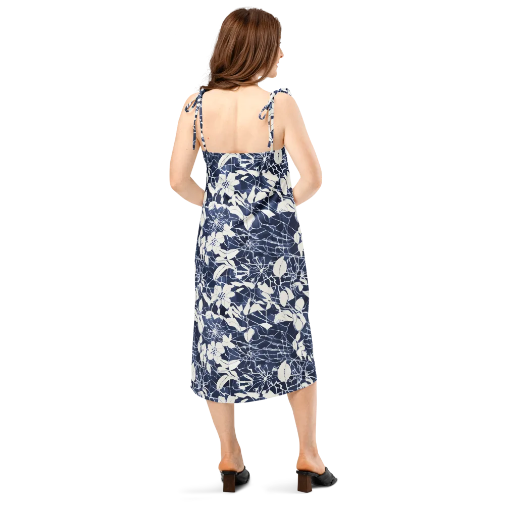 Moonlit Botanica on Slip Dress — Back