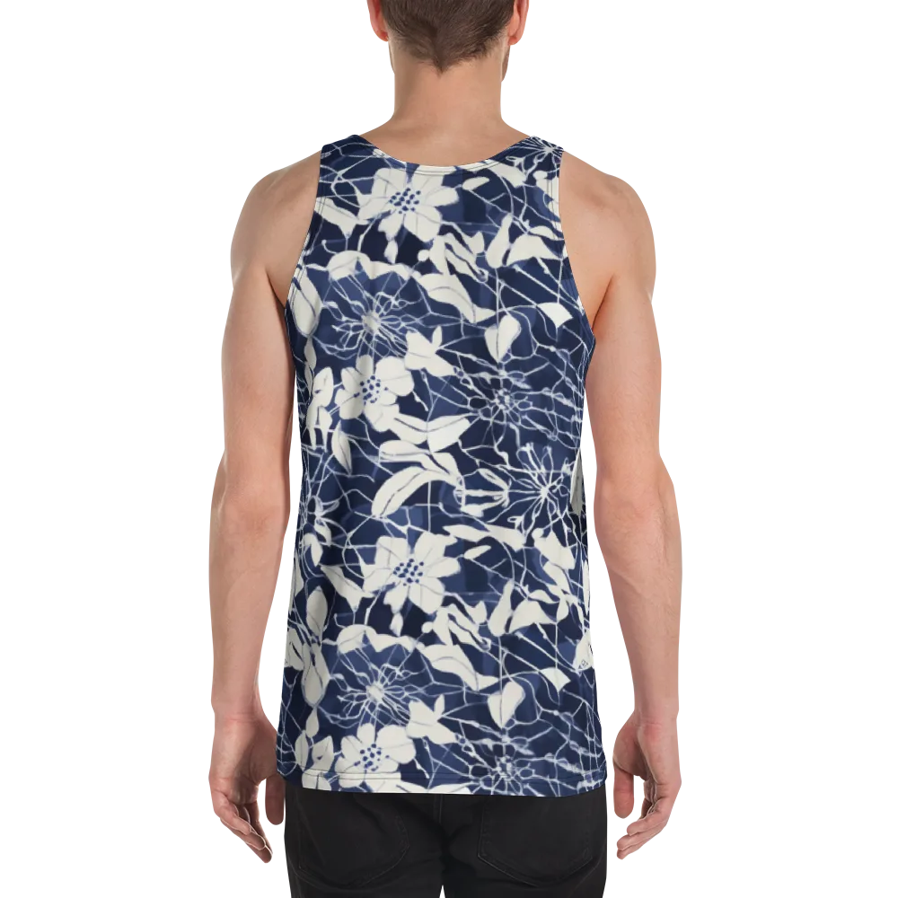 Moonlit Botanica on Men's Tank Top — Back