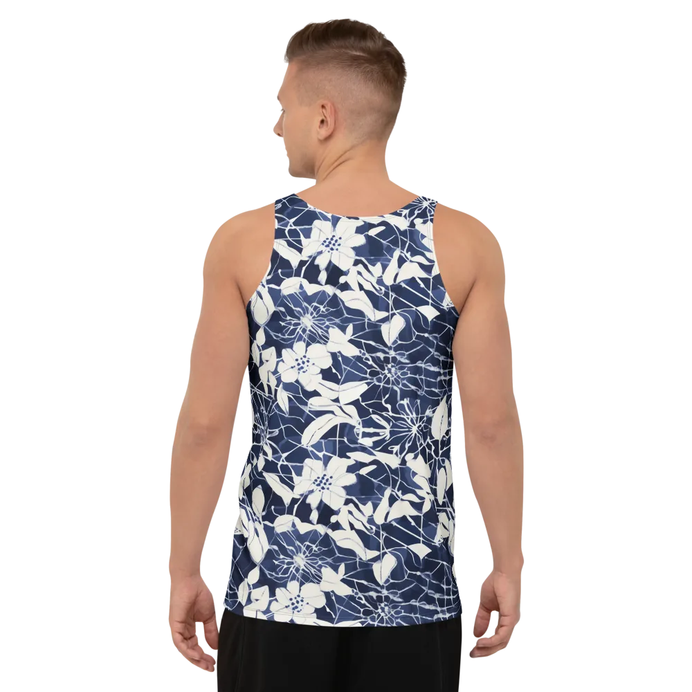 Moonlit Botanica on Men's Tank Top — Back