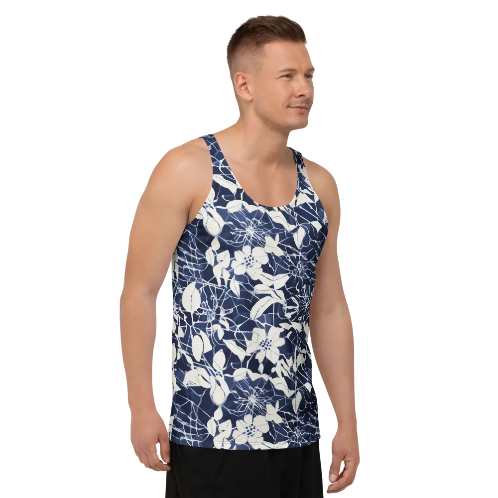 Moonlit Botanica on Men's Tank Top — Right Front