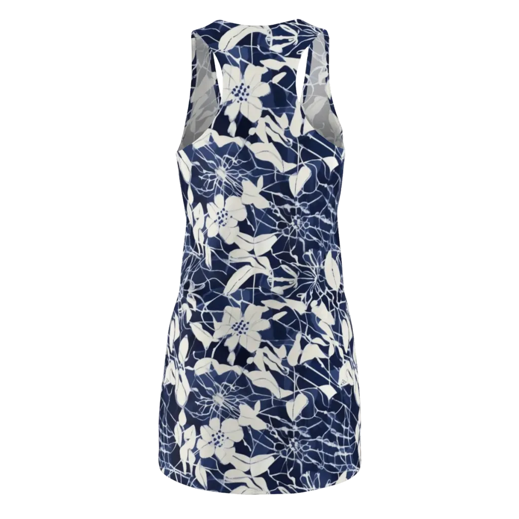 Moonlit Botanica on Racerback Dress — Back