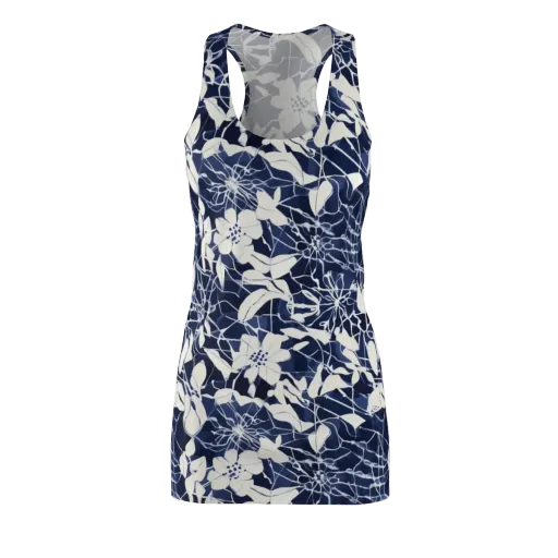 Moonlit Botanica on a Racerback Dress