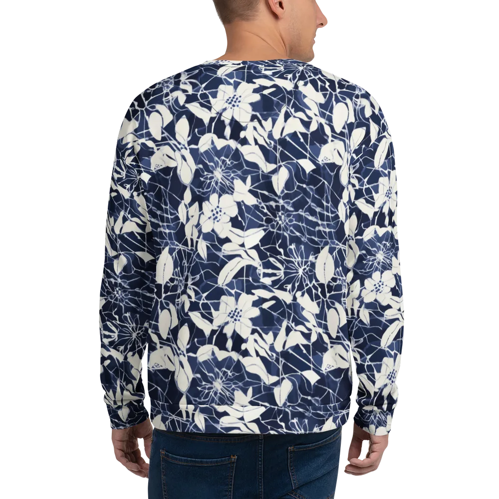 Moonlit Botanica on Sweatshirt — Back