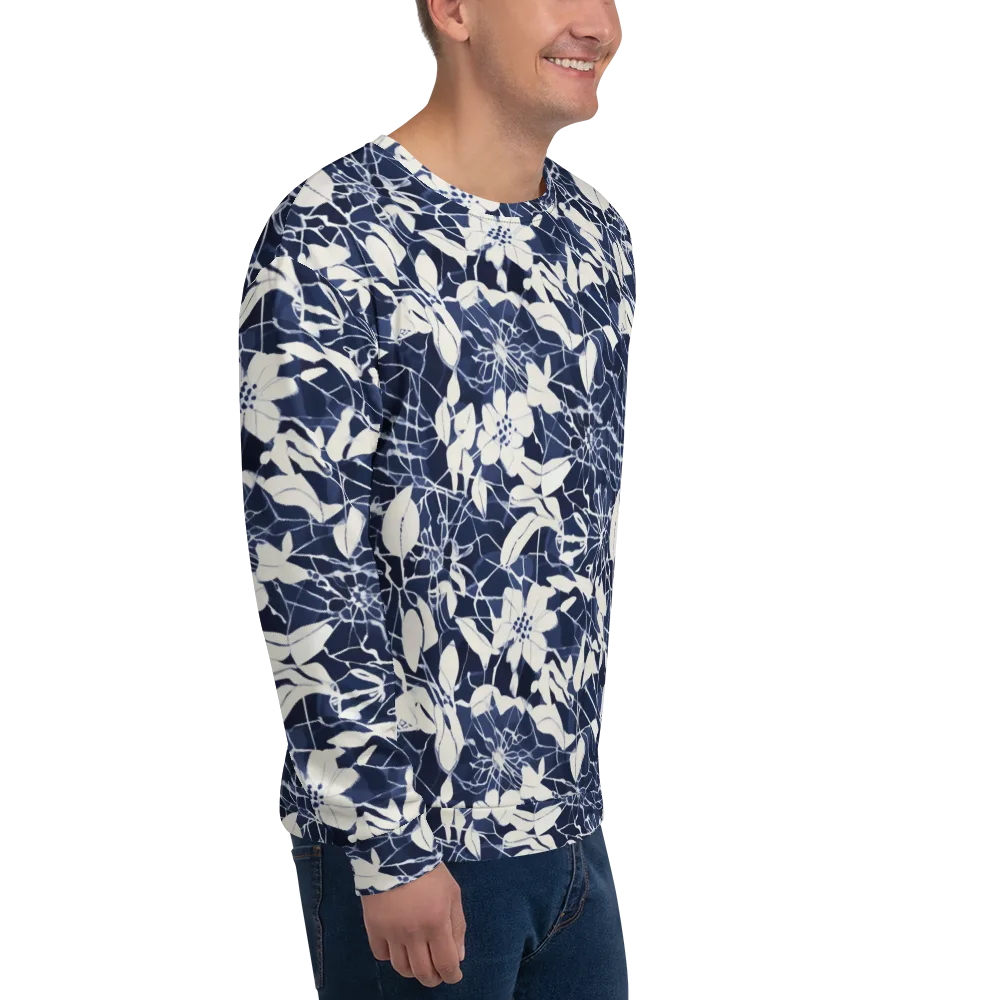 Moonlit Botanica on Sweatshirt — Right Front