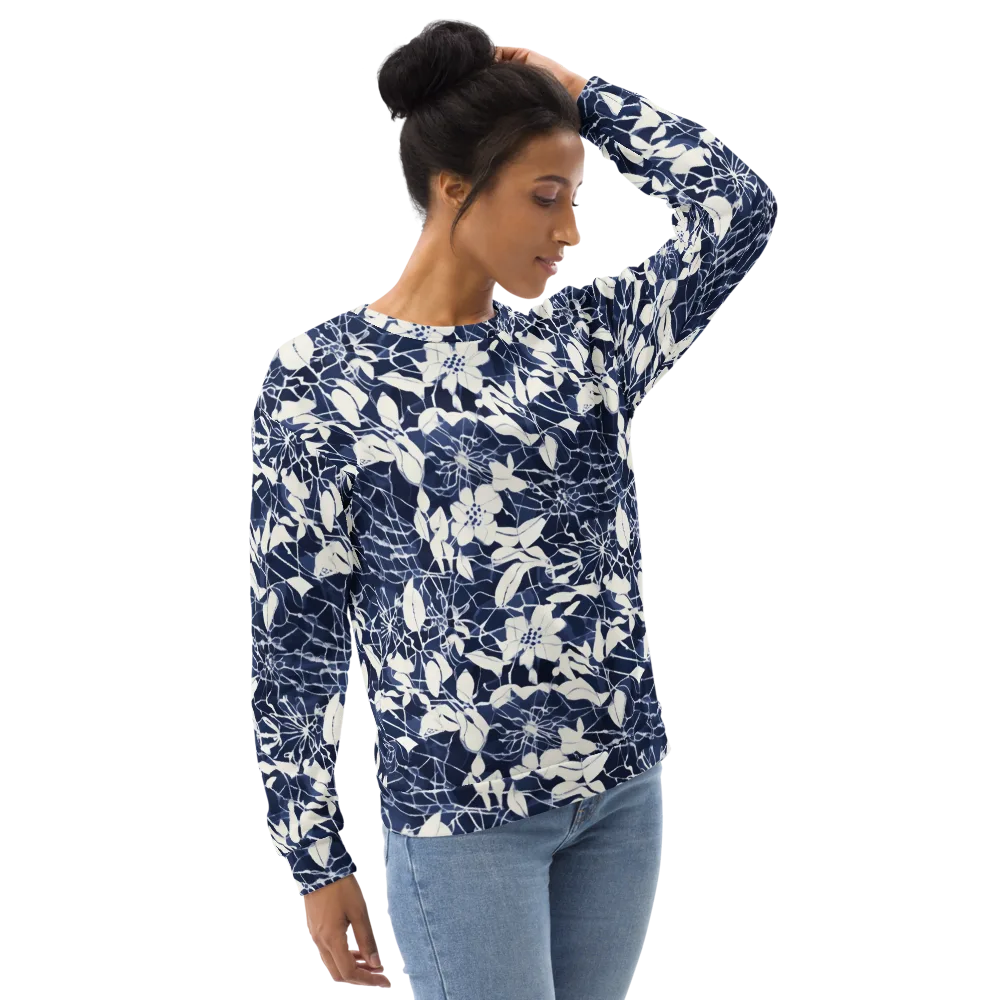 Moonlit Botanica on Sweatshirt — Right Front