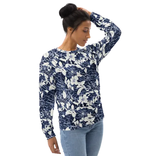 Moonlit Botanica on a Sweatshirt