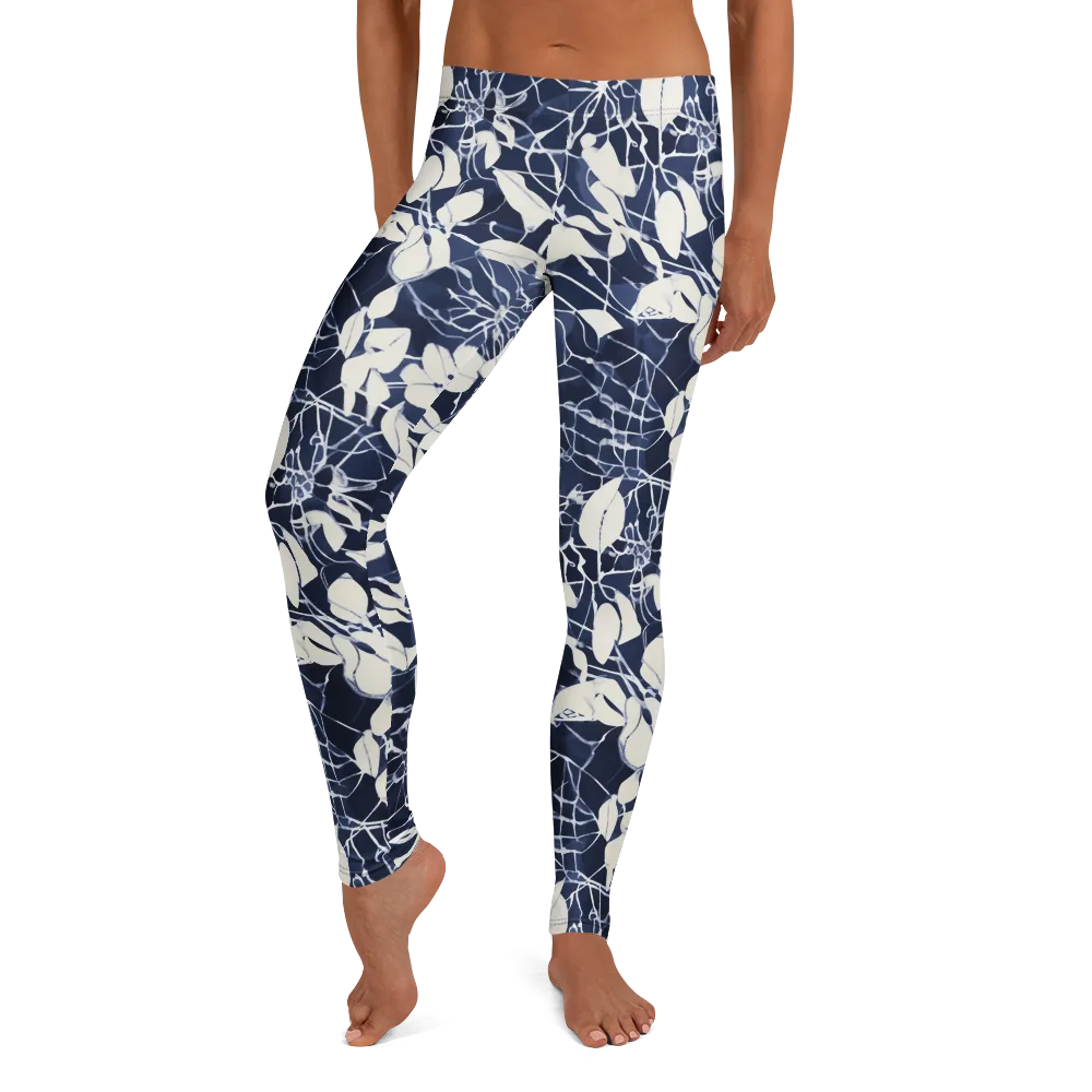 Moonlit Botanica on Leggings — Front