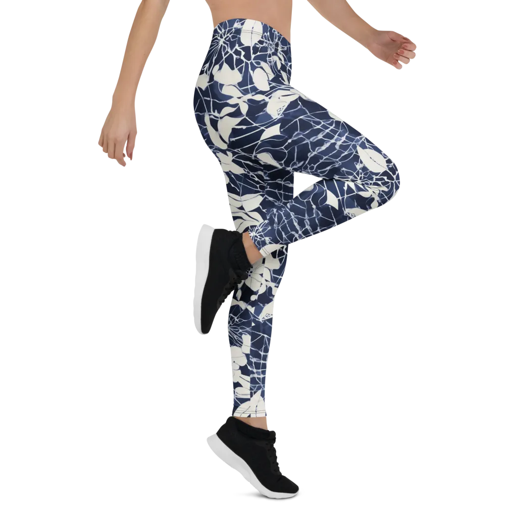 Moonlit Botanica on Leggings — Right