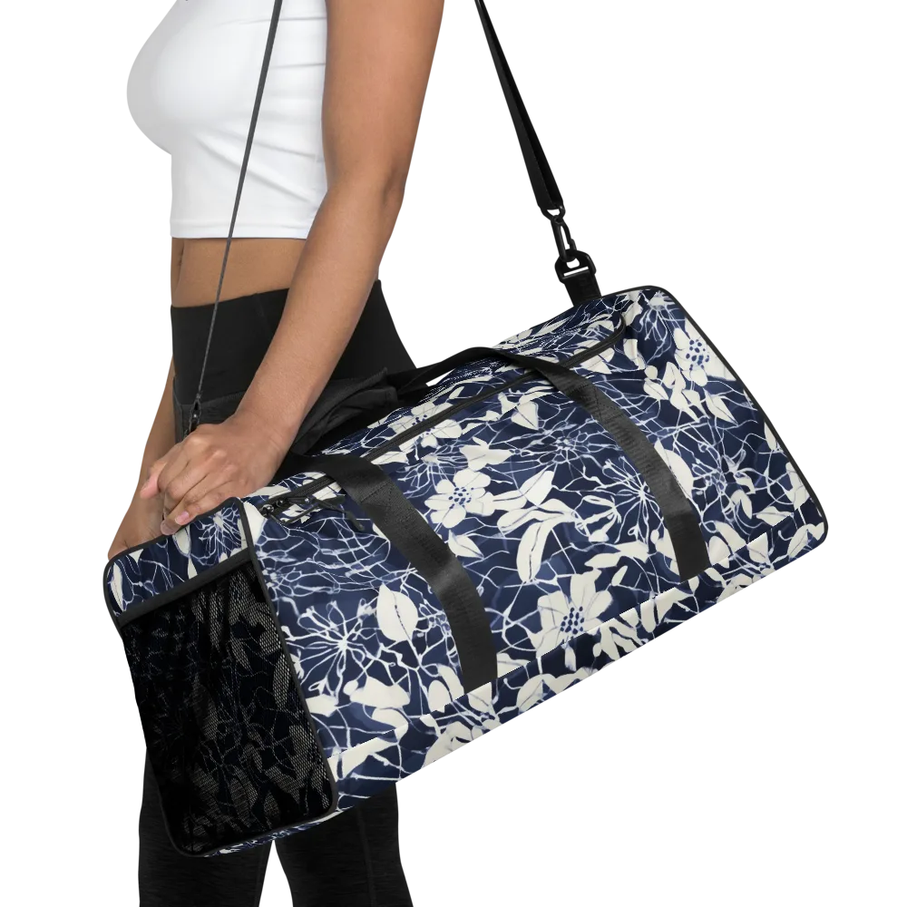 Moonlit Botanica on Duffle Bag — Front