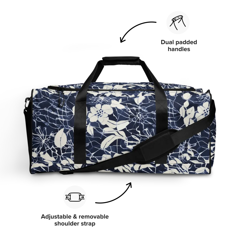 Moonlit Botanica on Duffle Bag — Front