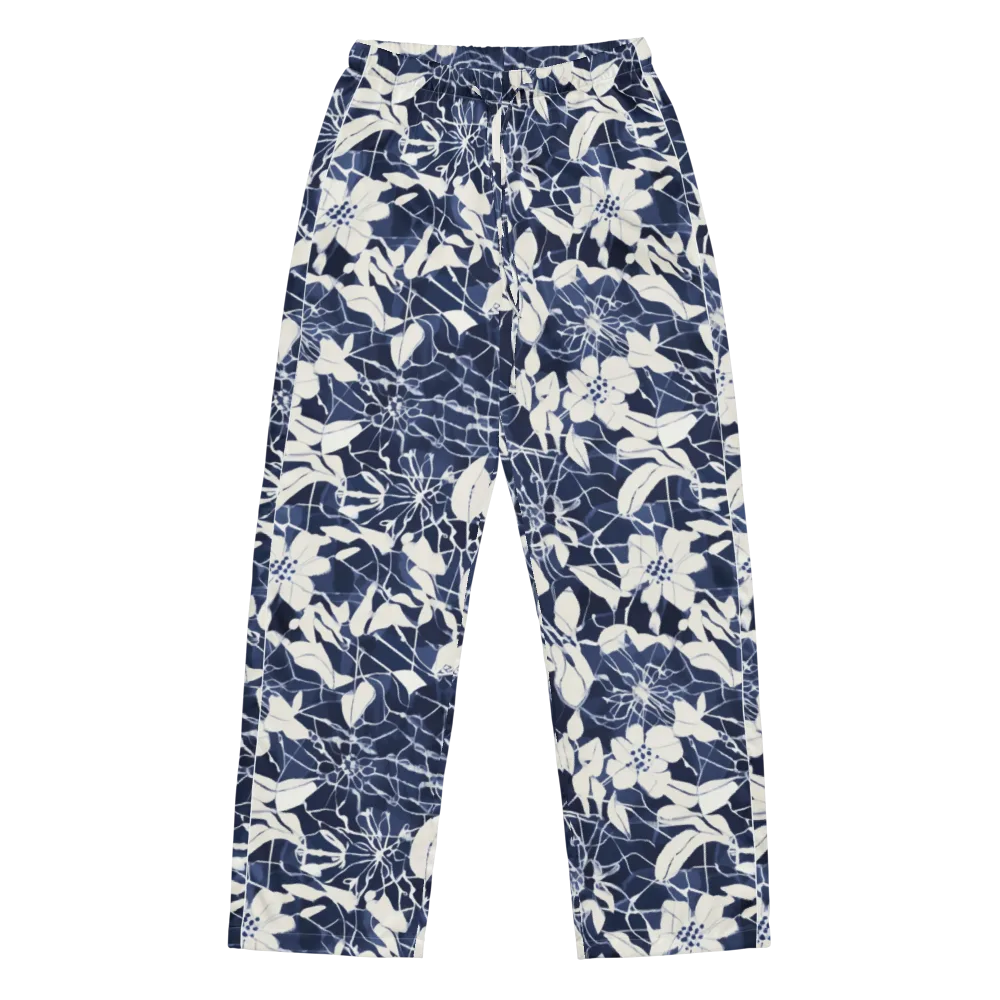 Moonlit Botanica on Women's Pajama Pants — Front