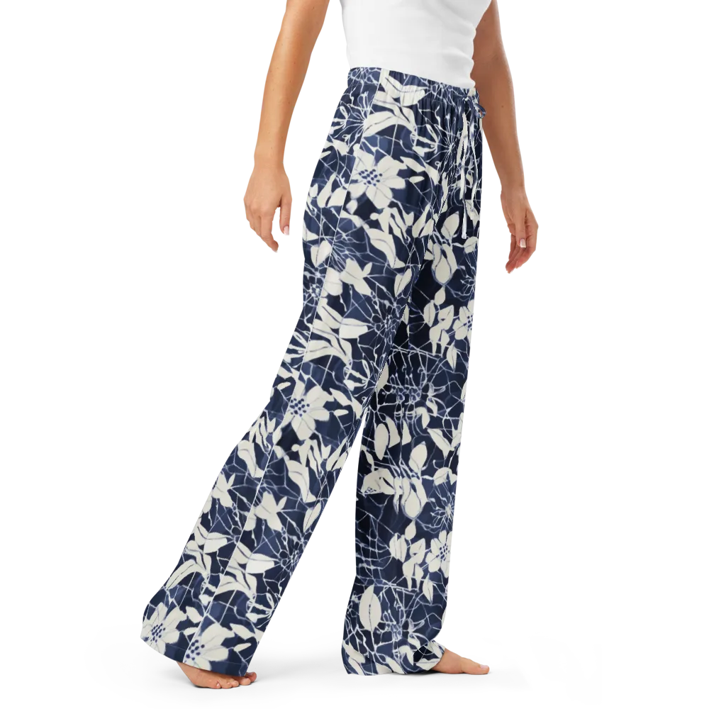 Moonlit Botanica on Women's Pajama Pants — Right Front