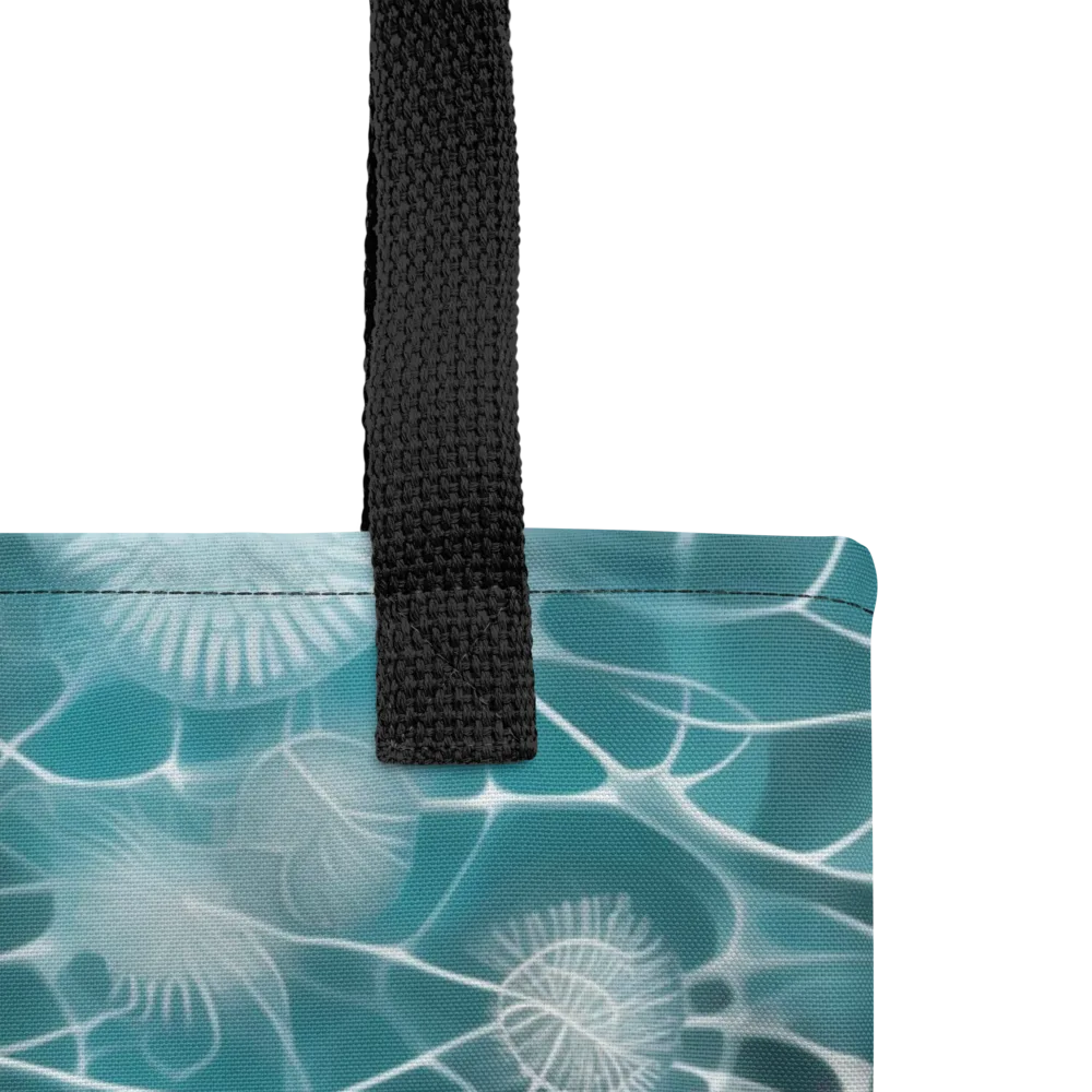 Aqua Dandelion on Tote Bag — Product details