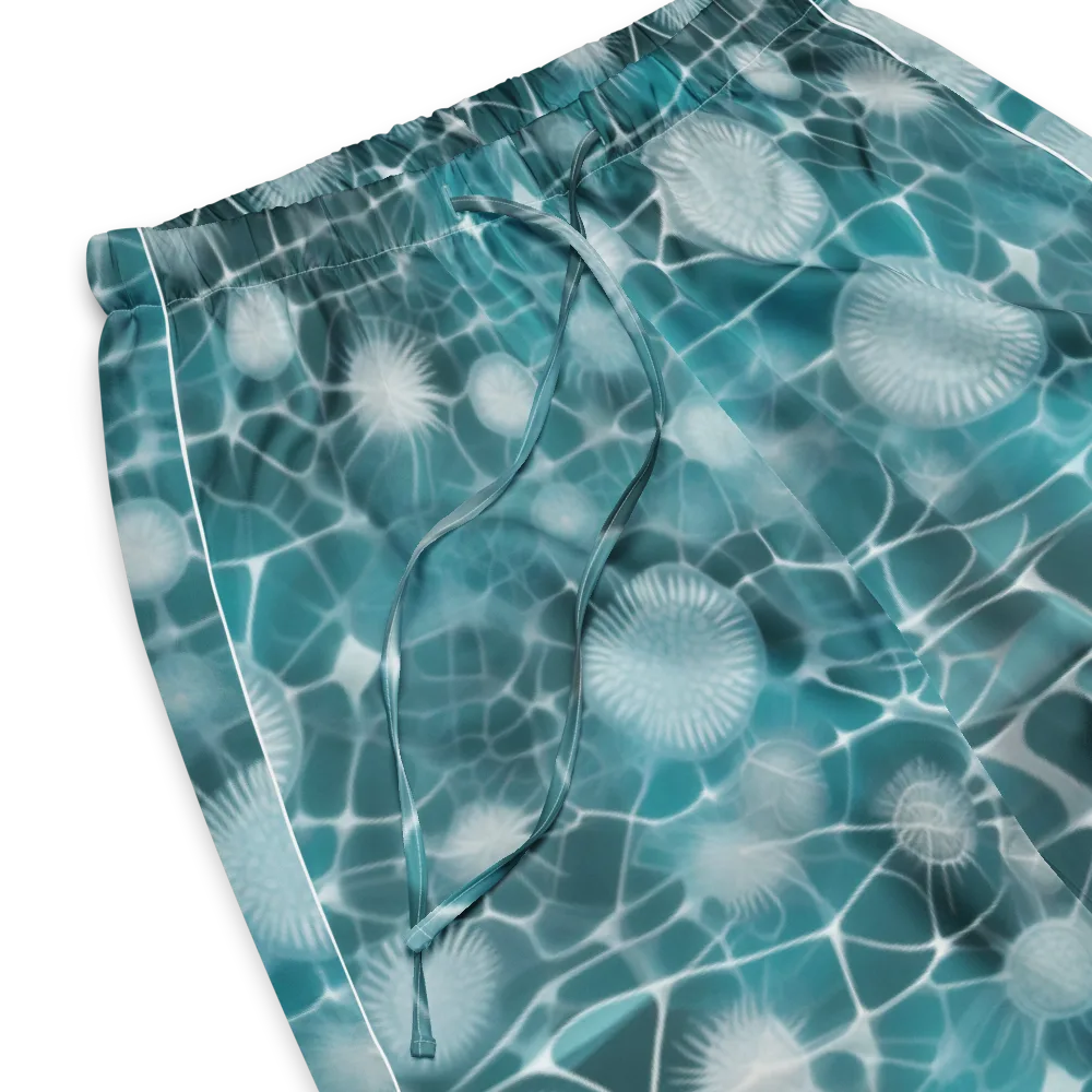 Aqua Dandelion on Women's Pajama Pants — Product details